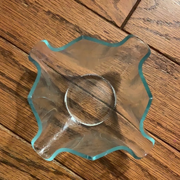 Handmade Fused Glass Miniature Slumped Vase - Picture 2 of 4